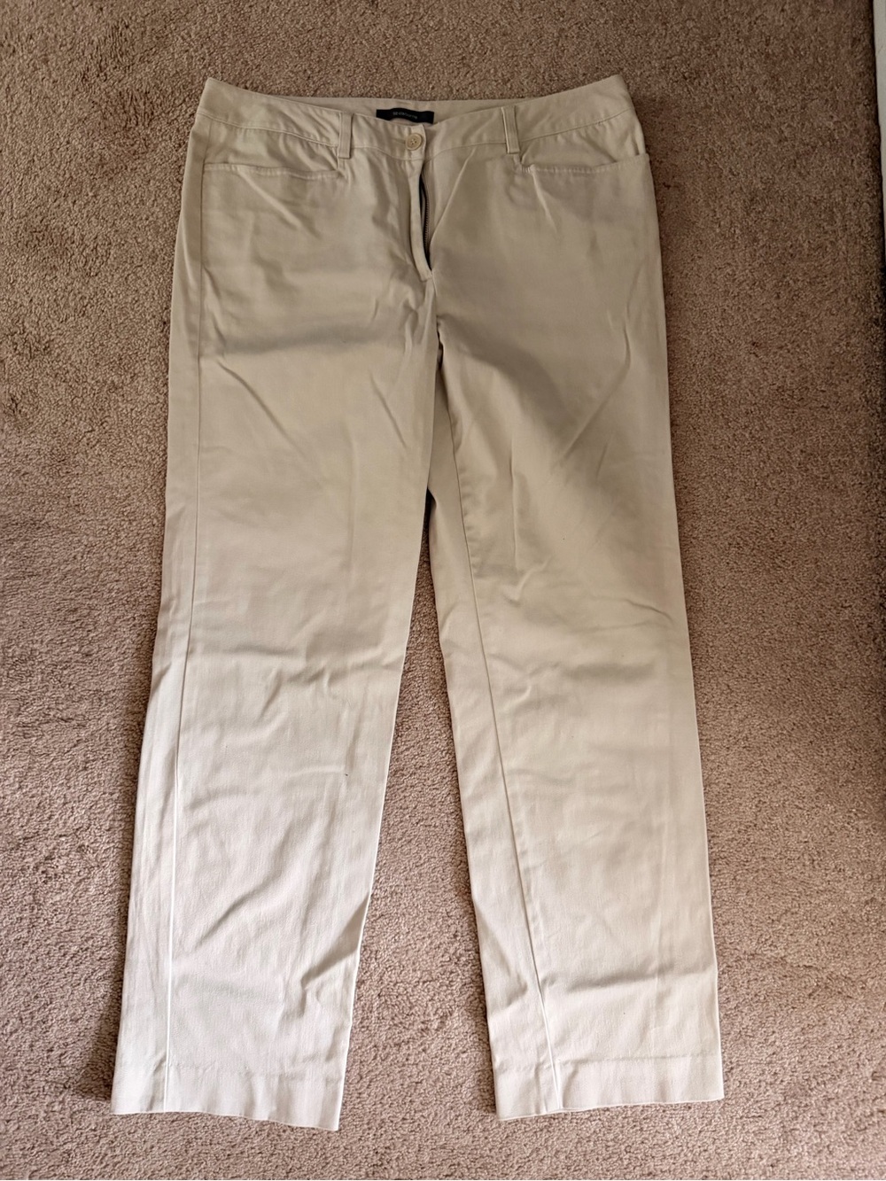 Liz Claiborne womens Chinos in Light Cream